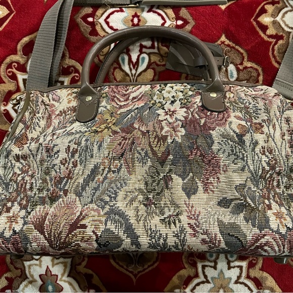 jaguar Bags Jaguar Floral Duffle Bag Poshmark